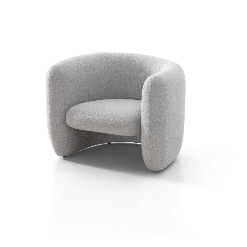 Fauteuil Harvest, Tissu gris
