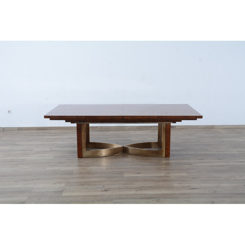 11 Piece Glamour Dining Set  With Rosewood Chair