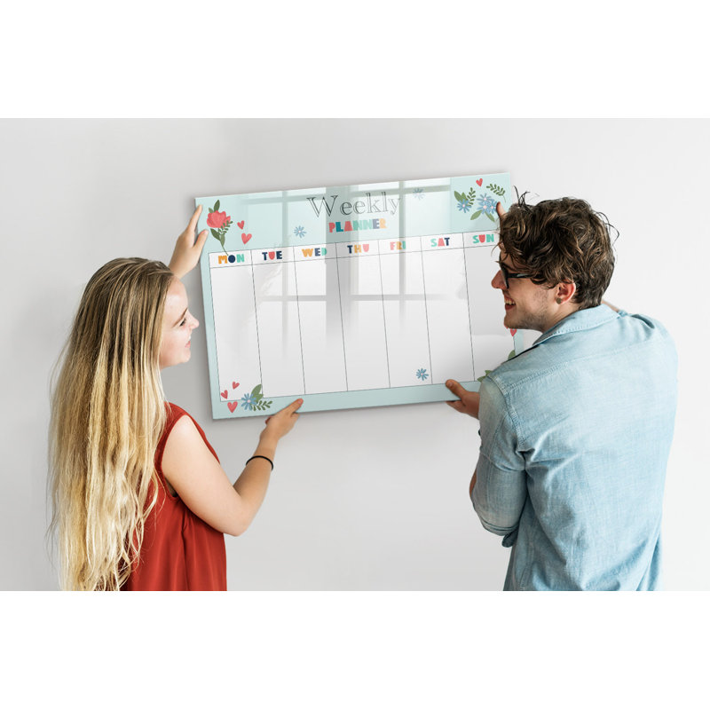 Magnetic Glass Dry Erase Board