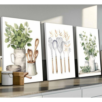 3 Piece Wrapped Canvas Print