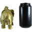 Figurine éléphant trompette avec trompe
