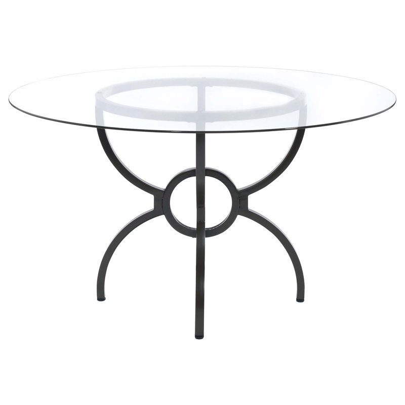 Table de salle à manger Gunmetal