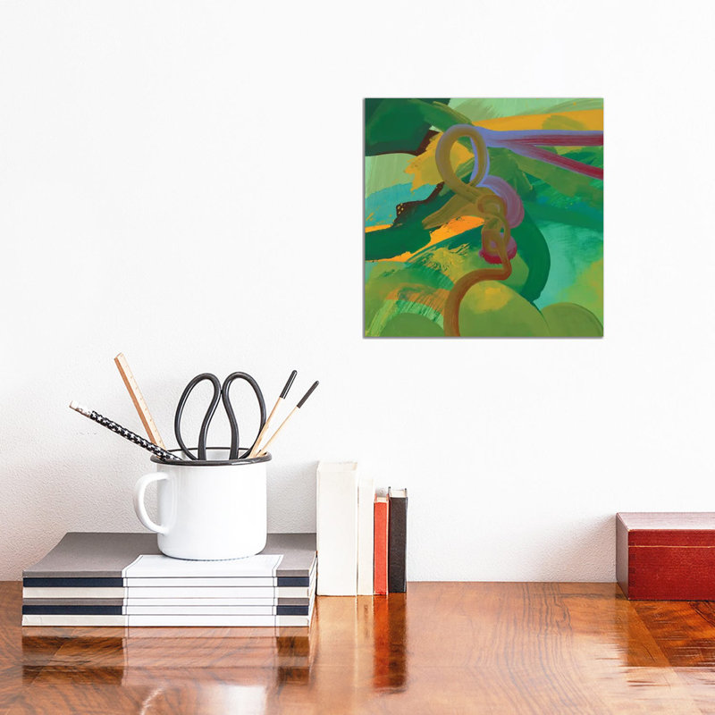 Twist by Pamela Staker - Painting on Canvas, Wrapped Canvas, 30.48 cm H x 30.48 cm W