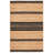 Margate Striped Handmade Hand-Loomed Area Rug in Brown/Black-1567960044