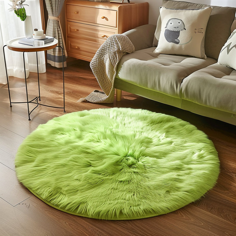 Tapis Aulis avec envers antidérapant, Rond 3 pi