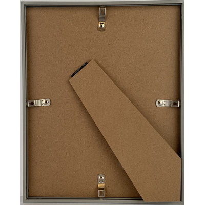 Silver Beveled Picture Frame - Set of 6