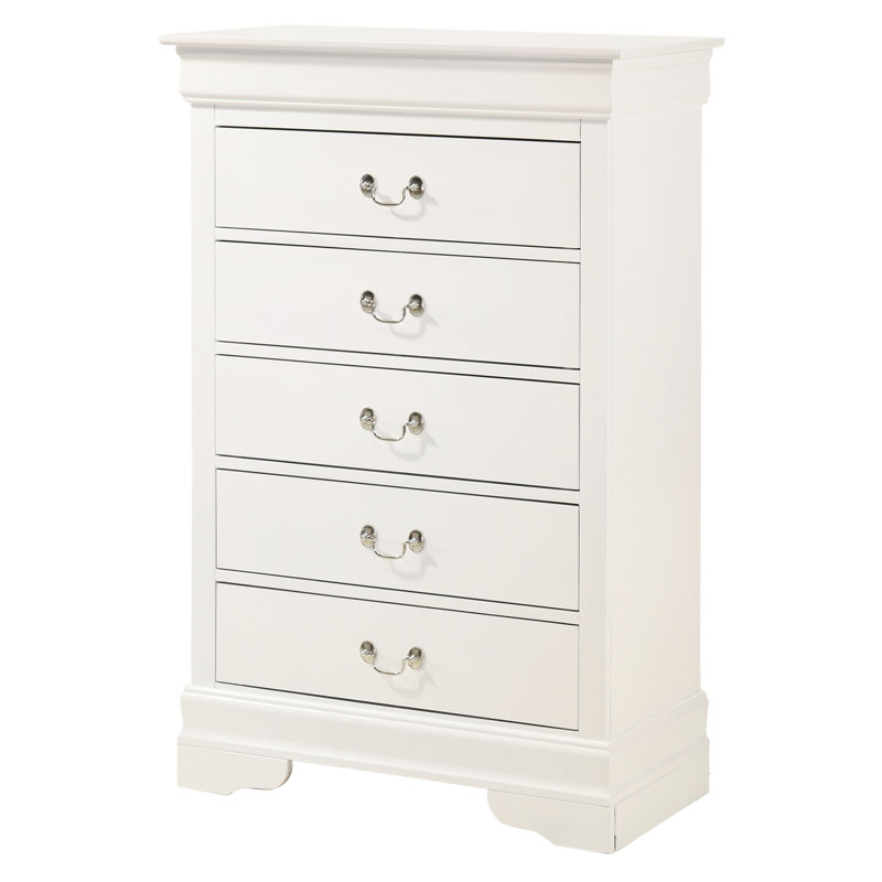 Commode Louisphillipe, blanc, Blanc