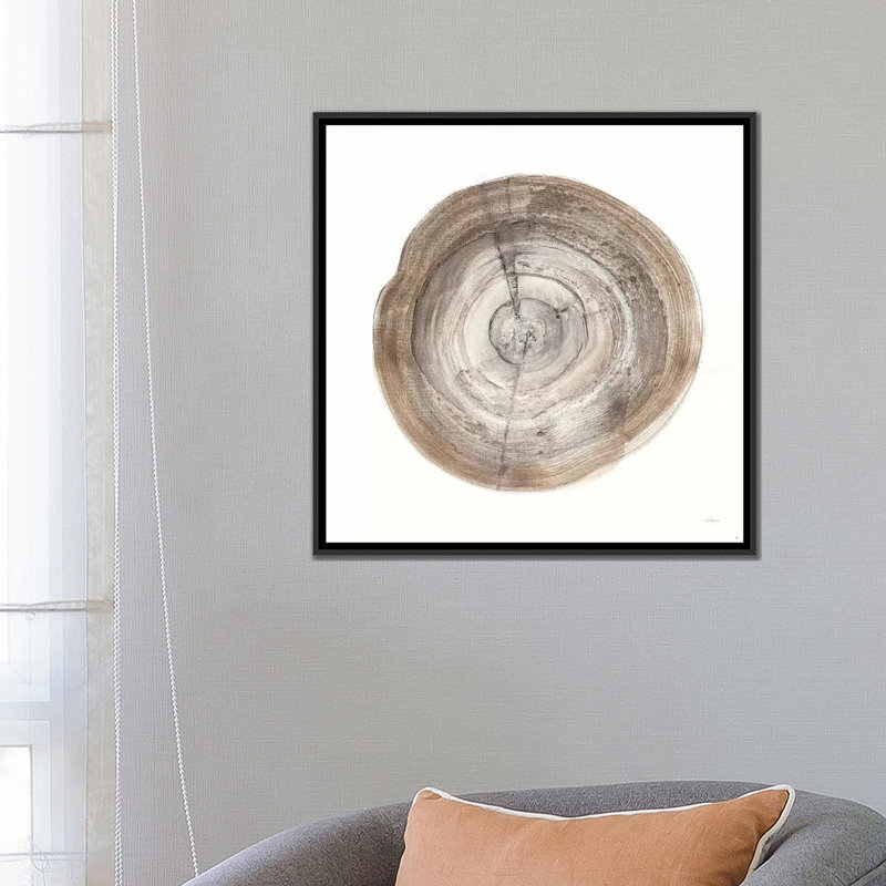 « counting the years iv », impression sur toile, H 18 po x l 18 po x P 1,5 po, Toile avec cadre noir, Pas de tapis