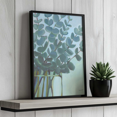 «Eucalyptus Bouquet» par Haley Knighten, reproduction d'art sur toile