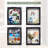 Ajalon Black Solid Wood Storage Shadow Box Picture Frame