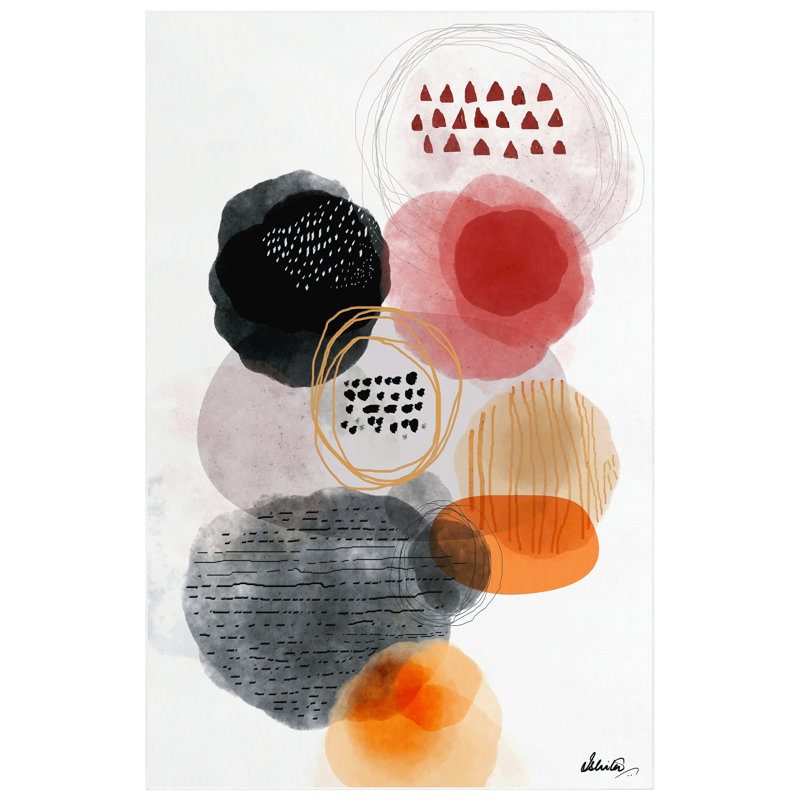 Dree Abstract Indoor Rug, Rectangle 5' x 7'6"