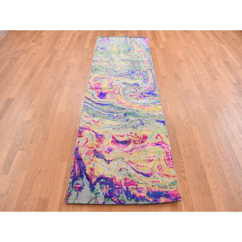 Tapis unique multicolore 3 pi x 9 pi 2 po Claymoore