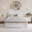 Lit plateforme en bois massif Lamayia avec pied de lit et lit gigogne-1034078398-1034078368