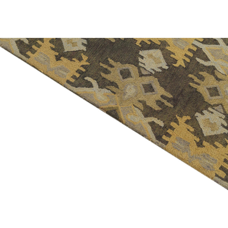 Tapis noir Otto
