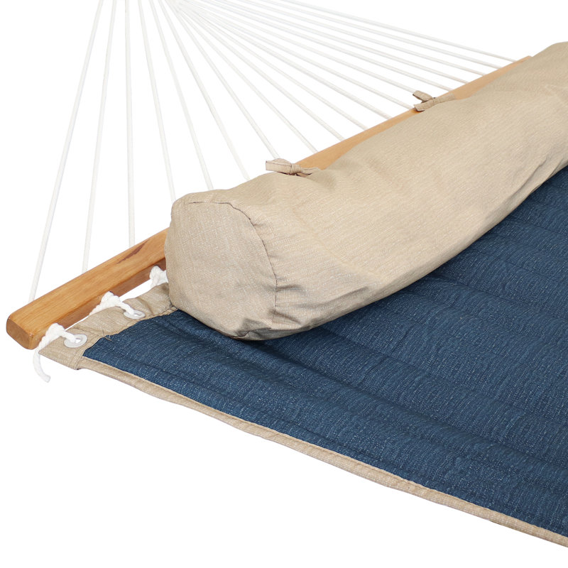 Hamac avec barre d'écartement en polyester matelassé pour 2 personnes Sitz - Raz de marée, Vague de marée