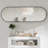 63 X 20 Inch Oval Full-Length Mirror With Rust-Proof Brushed Aluminum Frame, Wall-Mounted For Clear HD Reflection-50436228