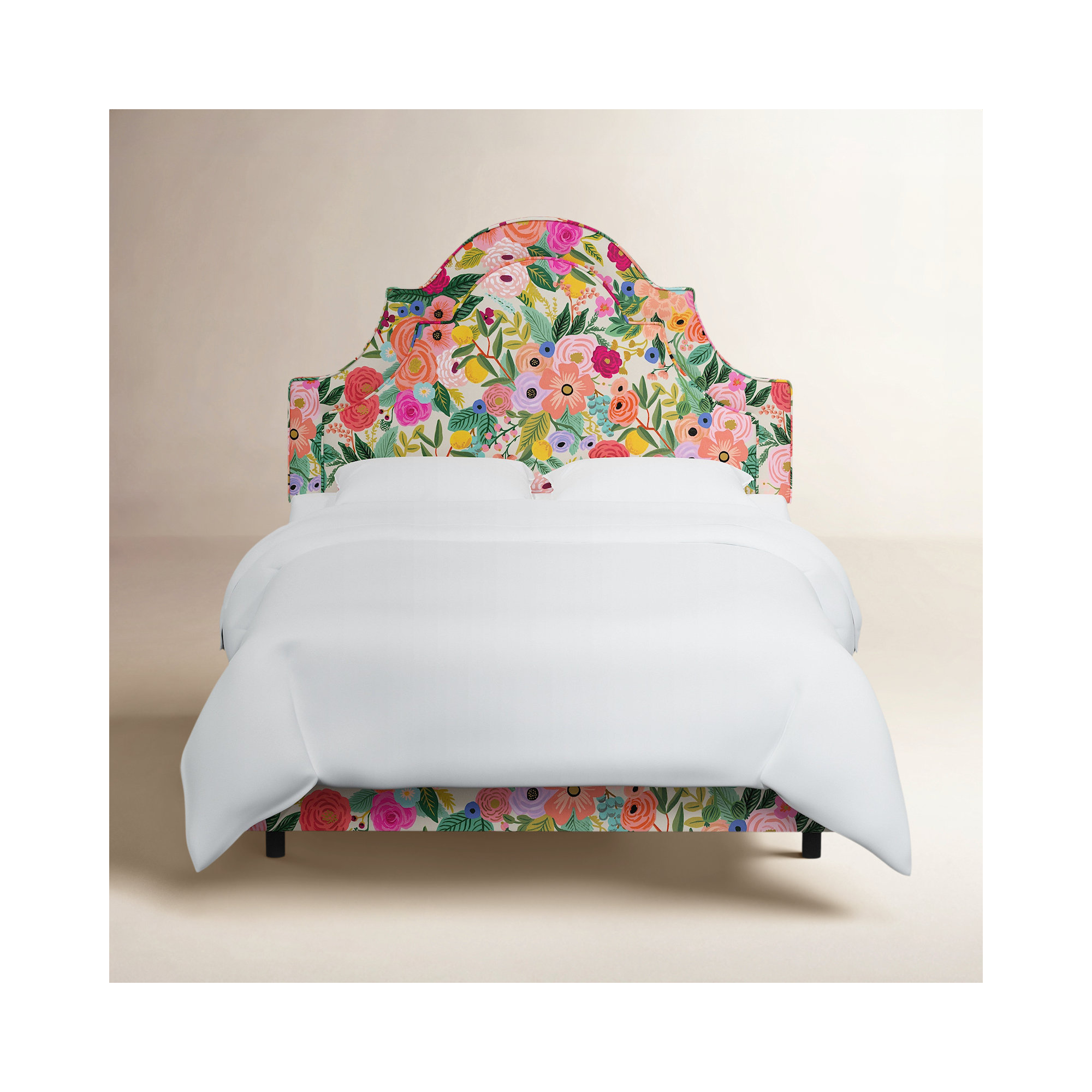 Rifle Paper Co. x Cloth & Company Marion Bed, Queen, Rpc Garden Party Garden Linen