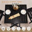 Ensemble repas en bois massif 3 pièces-488380650