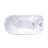 Addison 48'' x 30'' Soaking Cast Iron Bathtub-36434105