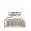 Ensemble de housse de couette en coton orange Parallel-107383939-107383925
