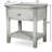 Geneva - 1 Drawer Nightstand with USB-A and USB-C Port - Distressed White Finish