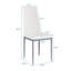 Chaise parsons en simili cuir Kymani-226049262