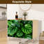 Buffet Buffet avec rangement Green Leaf avec 2 portes pour le salon et la cuisine