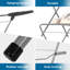 Metal Foldable Accordion Drying Rack