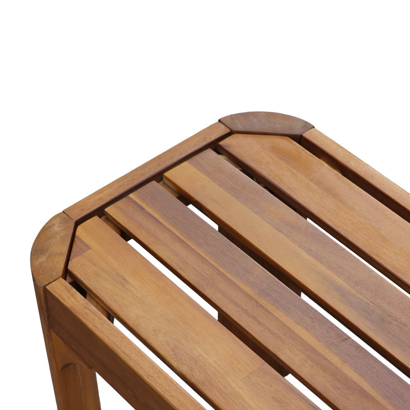 Ensemble de salle à manger 6 pièces en bois d'acacia Capri