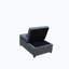 Pouf en velours 70,90 po de largeur-111271000