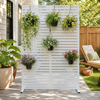 72.5'' X 47.5'' Privacy Metal Screen Fence Panel