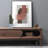 High quality black walnut TV cabinet