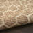Koebe Geometric Reversible Indoor / Outdoor Area Rug in Tan-826659374