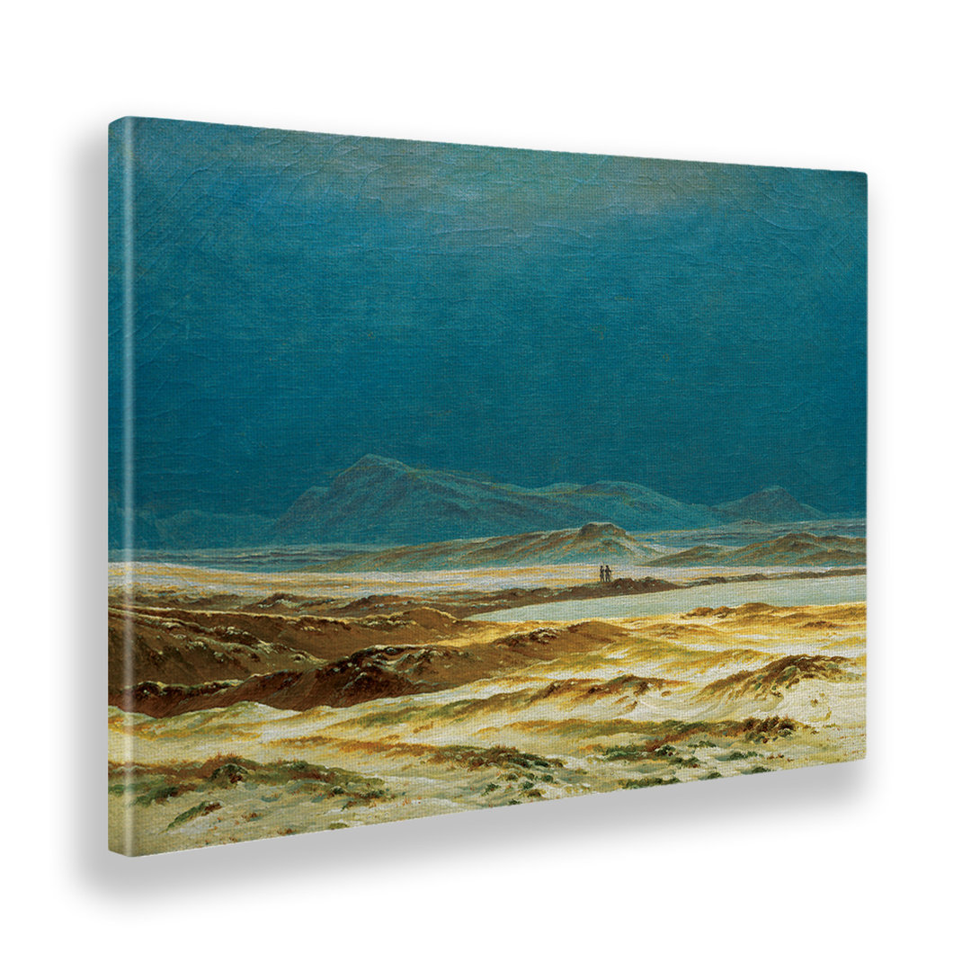 Leinwandbild Nordic Landscape von Caspar David Friedrich