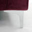Georgio 4 Seater Velvet Sofa-1389185997