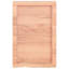 Wall Shelf Light BrownTreated Solid Wood Oak-1832357315