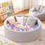  Fosse à balles en mousse pour tout-petits Wilwolfer Kids