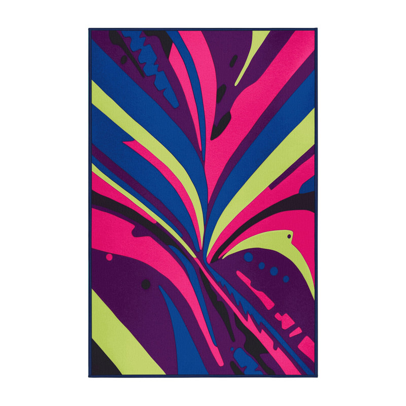 Spectral Wave Rug, Rectangle 2' x 3'