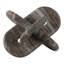 Sagebrook Home 9X9" Rounded Marble Knot-1358797888