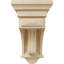 Corbeille cannelée surélevée l 5 1/2 po x P 5 1/2 po x H 10 po (paquet de 4)-91125627