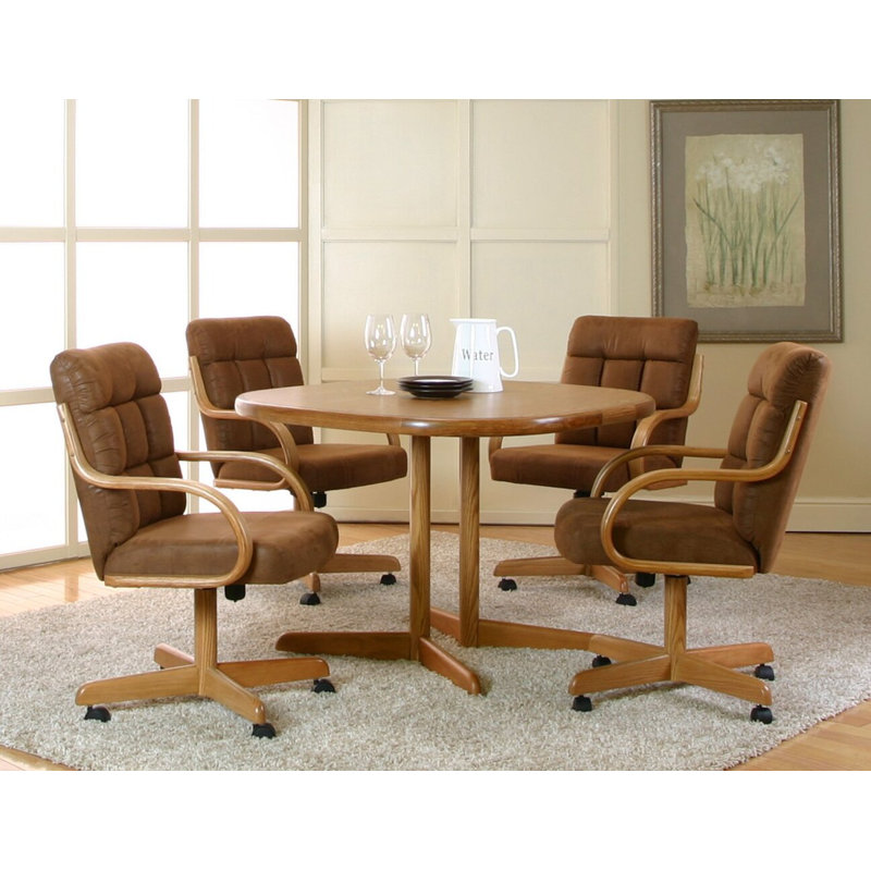 Ensemble de salle à manger extensible 5 pièces