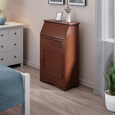 Baronvil Solid Wood Secretary Desk