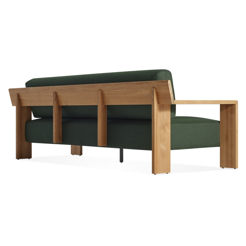 Ridge Outdoor 3 - Seat Patio Sofa, Sunbrella Ivy