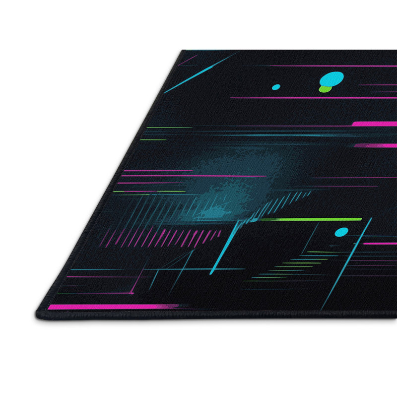 Glitch Path Rug, Rectangle 5' x 8'