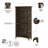 Khadesha 4 Piece Computer Desk Office Set with Hutch Bookcase-1333277199