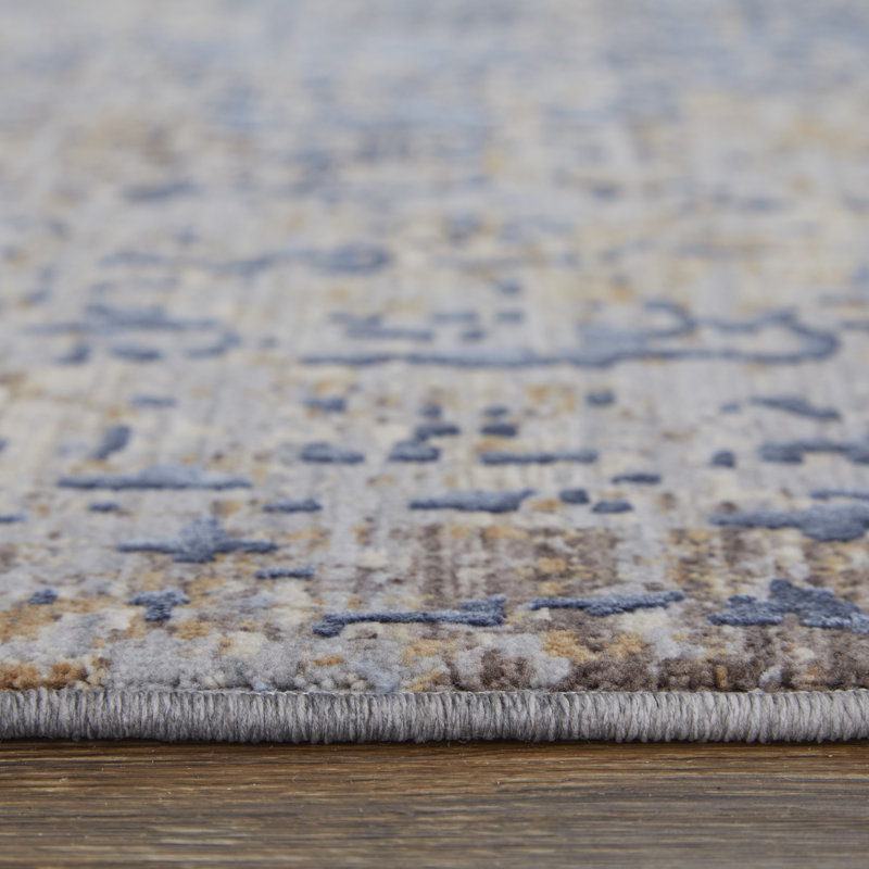 Rhun Abstract Indoor Rug, Rectangle 2' x 3'