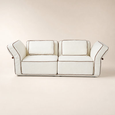 Adonia Upholstered Modern 94.5'' Loveseat