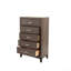 Commode en bois massif avec rangement 1 chambre 5 pièces