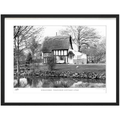 Ickleford, Thatched Cottage C1960 - Single Picture Frame Print