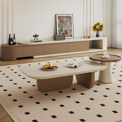 Table basse en bois de style français
